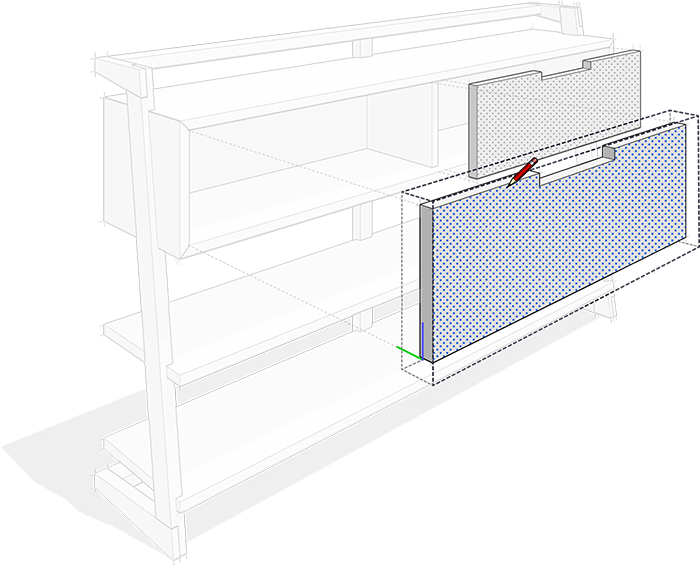 SketchUp - Schrank Design